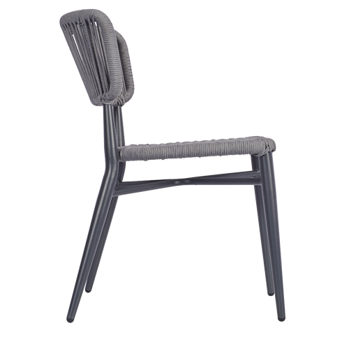 Phuket Rattan Square 4 Seat Dining Set Side Chairs JB Commercial