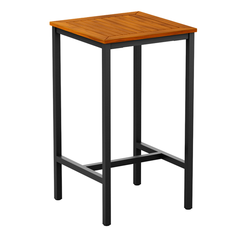 Portland X Outdoor Square Poseur Table JB Commercial Furniture