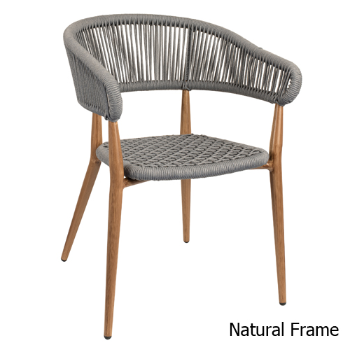 Bora Bora Rattan Stacking Armchair JB Commercial Furniture