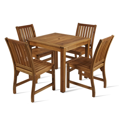 Laurel Outdoor Dining Set Square JB Commercial Furniture