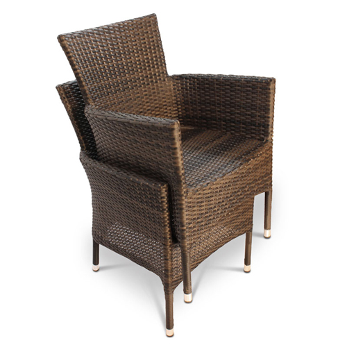 Phuket Rattan Deluxe 4 Seat Square Dining Set JB Commercial Furniture