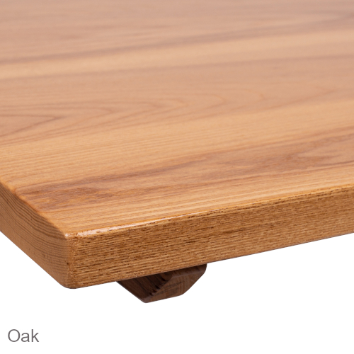 Solid Wood Table Tops rectangle, top only. JB Commercial Furniture