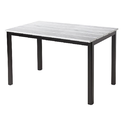 Powder coated aluminum outdoor dining table store