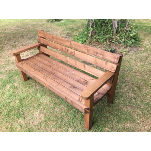 Radwell Eco Solid Wood All Weather Garden Bench JB Commercial Furniture