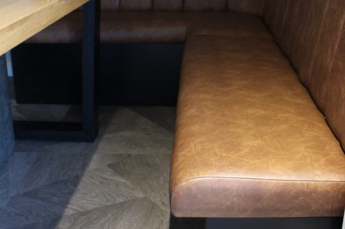Standard seat thickness bench seating 1000