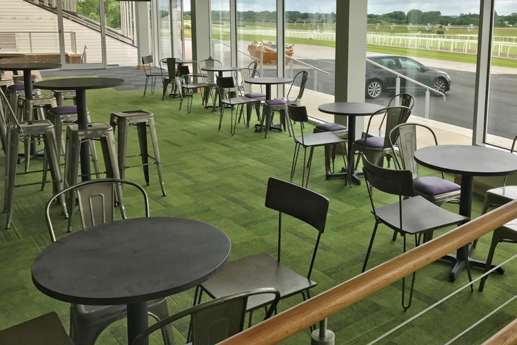 French bistro side chairs with merit dining tables