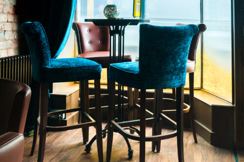 oxford bar stool chairs with cyprus poseur tables