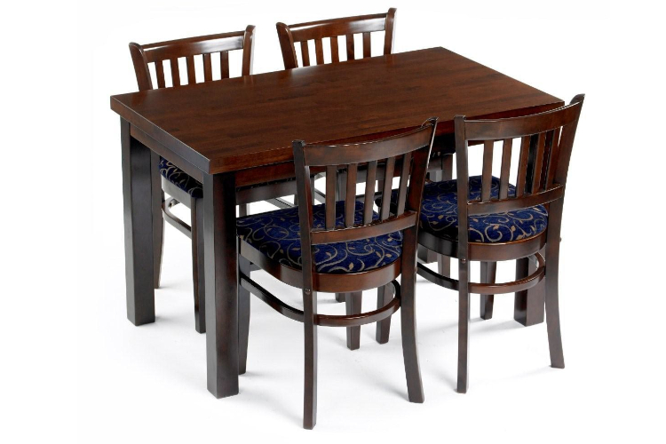 salford chairs with chunky dining table (1)